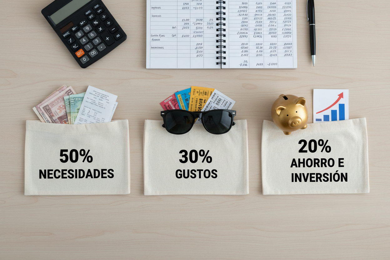 Método 50/30/20: Organiza tus finanzas de forma simple (y sin volverte loco)